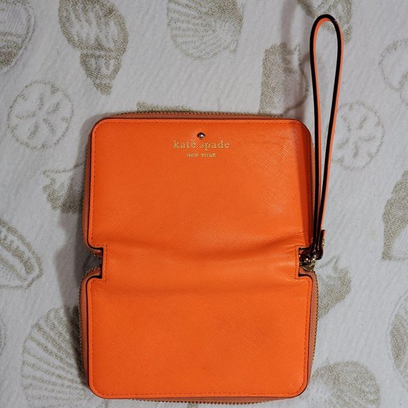 Kate Spade Handbags - Kate Spade Cherry Lane Zip Around Wristlet